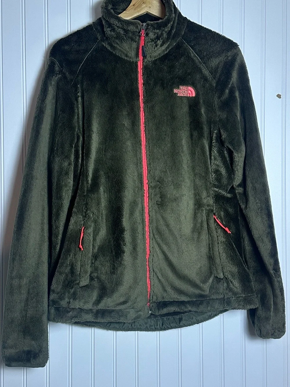 The North Face Osito Jacket full-zip fleece fuzzy" or silken high-pile texture L - Picture 3 of 11